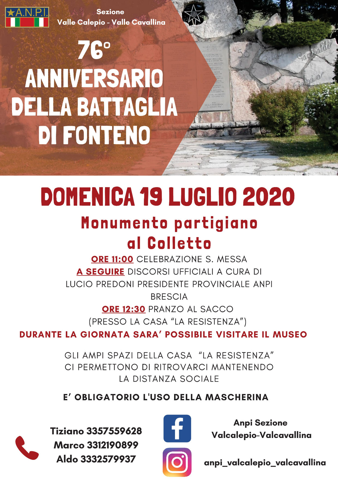 La locandina dell'evento.